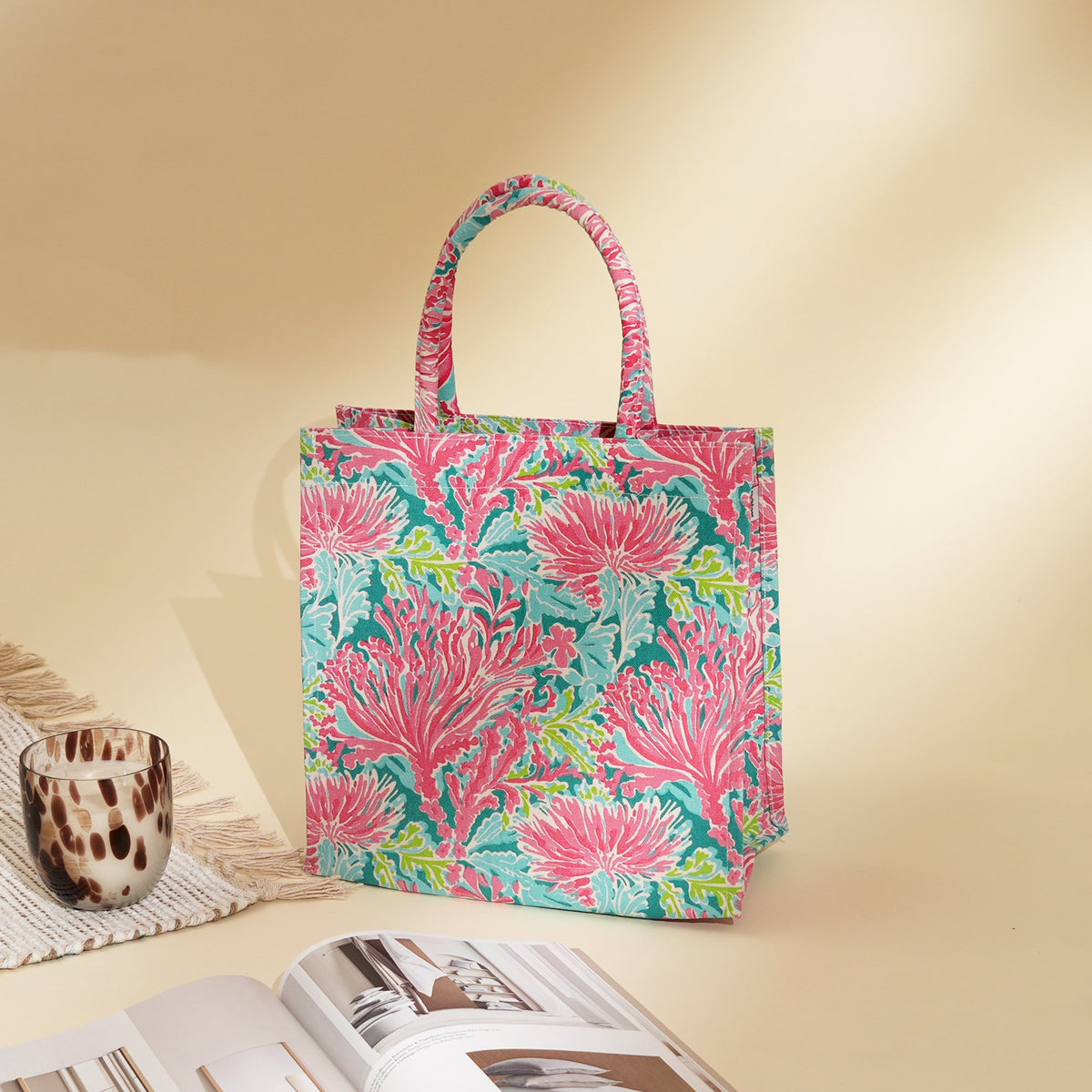 Tote Bag - Reef Radiance Canvas Cadeautas - Eco-vriendelijk katoen