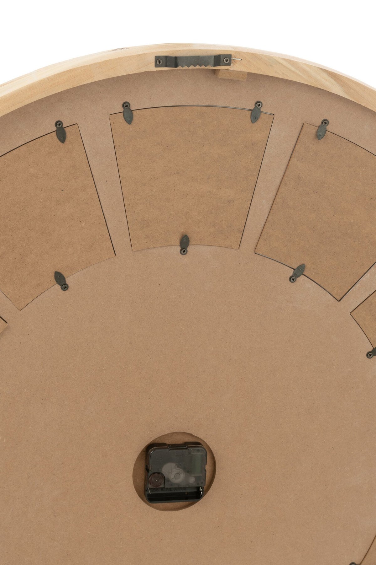 J-Line Wandklok Foto Beautiful Mdf Naturel