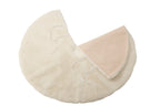 J-Line Kerstboomrok Rond Polyester Wit