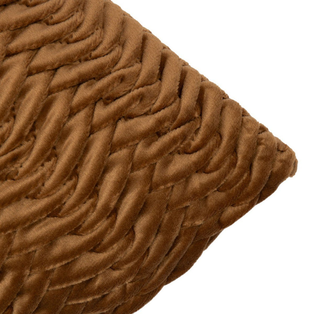 Kussen Mariah goud bruin 45x45cm