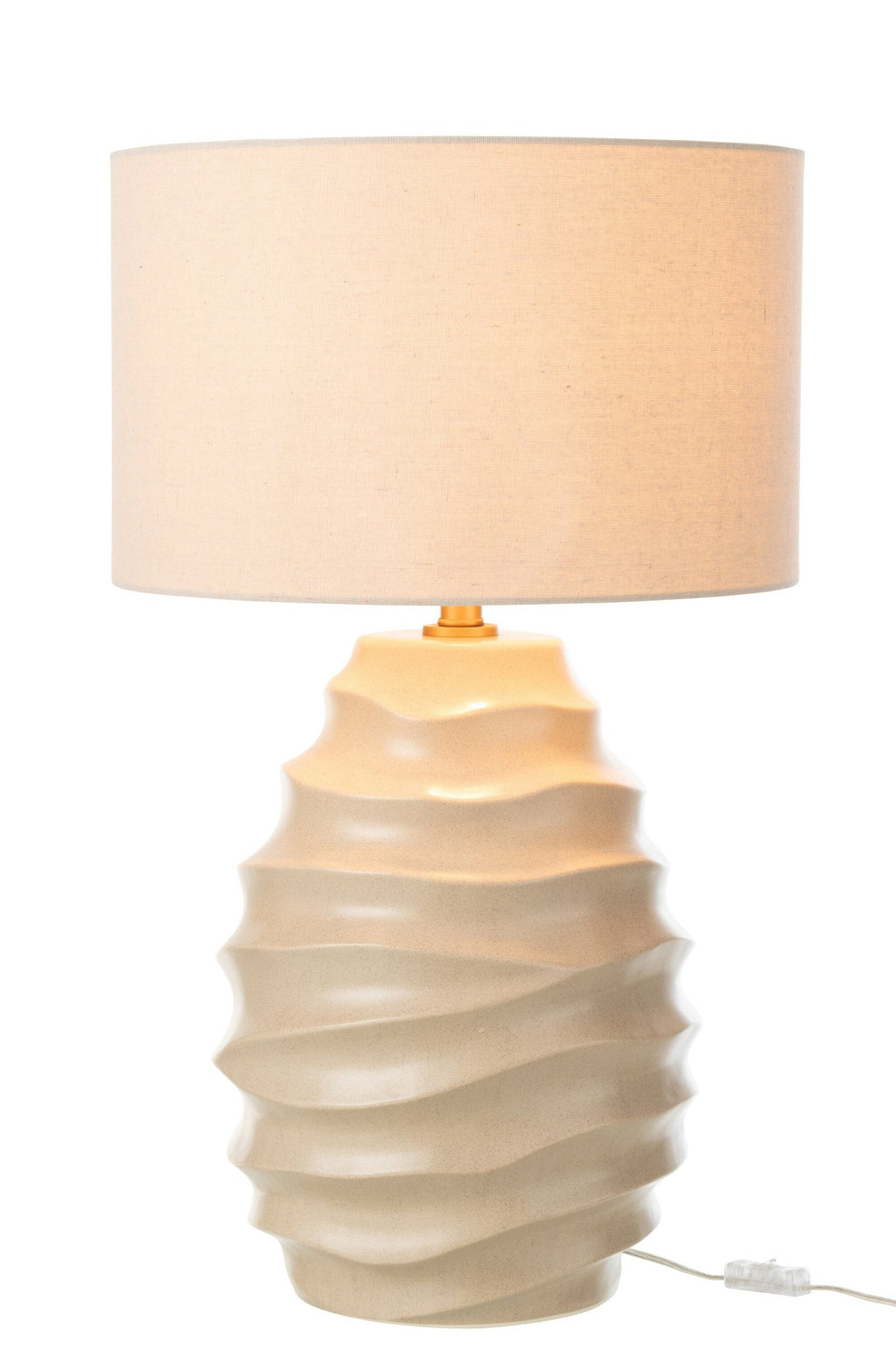 J-Line lamp Golf - keramiek - beige