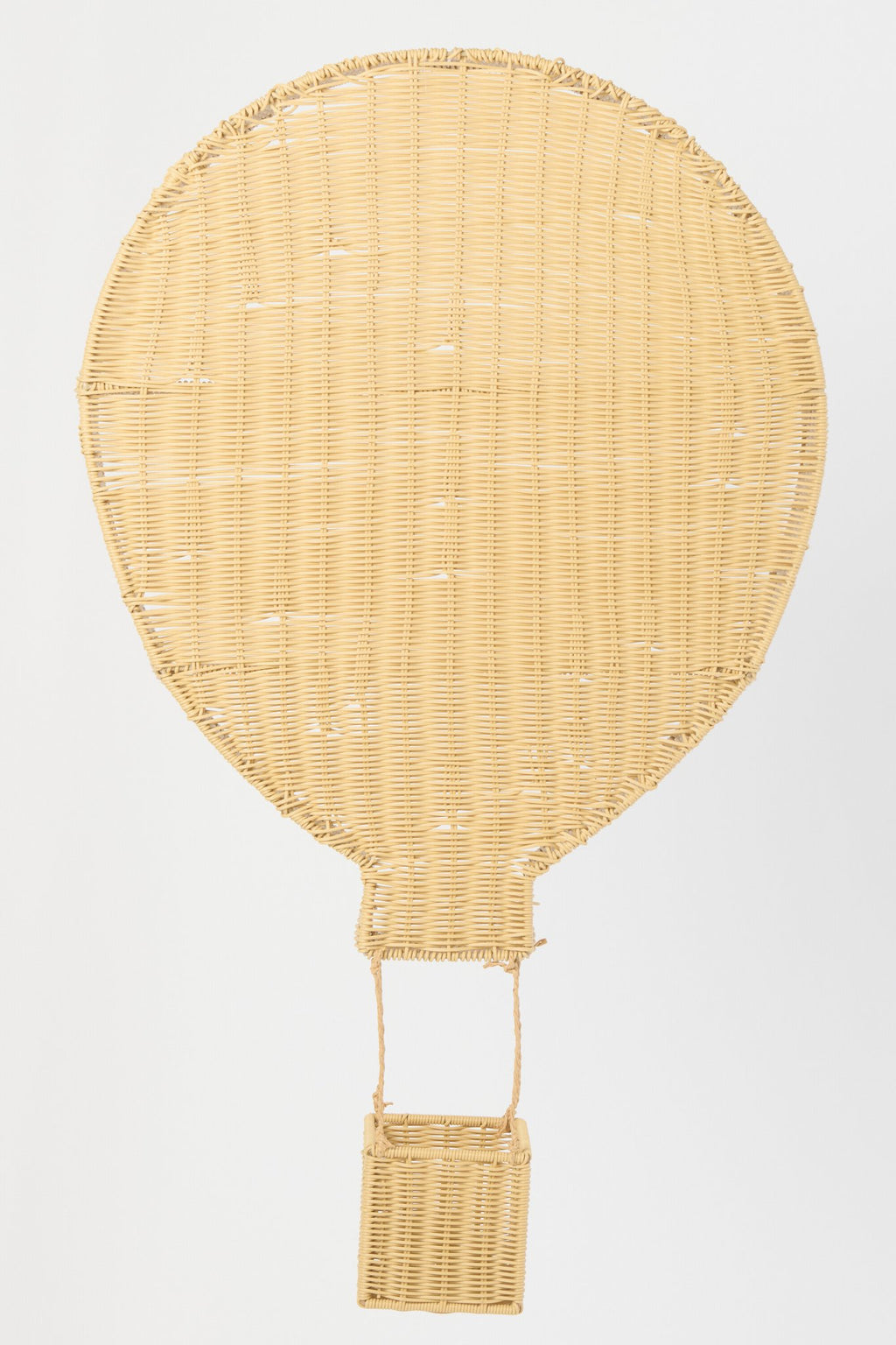 J-Line wandrek Luchtballon - kunststof - naturel
