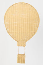 J-Line wandrek Luchtballon - kunststof - naturel