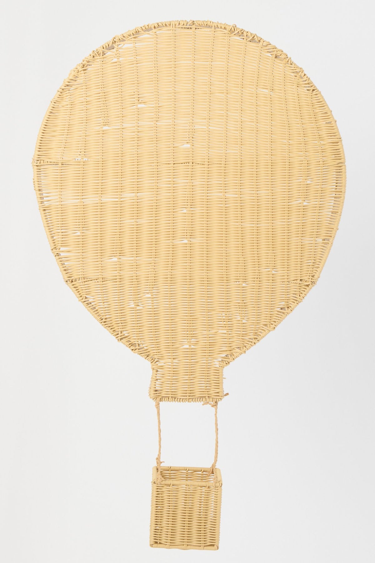 J-Line wandrek Luchtballon - kunststof - naturel