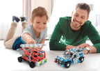 Constructieset DIY Brandweerwagen- metaal