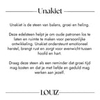 Louiz Ketting met Unakiet bedel