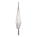 Knot pothouder hangend taupe
