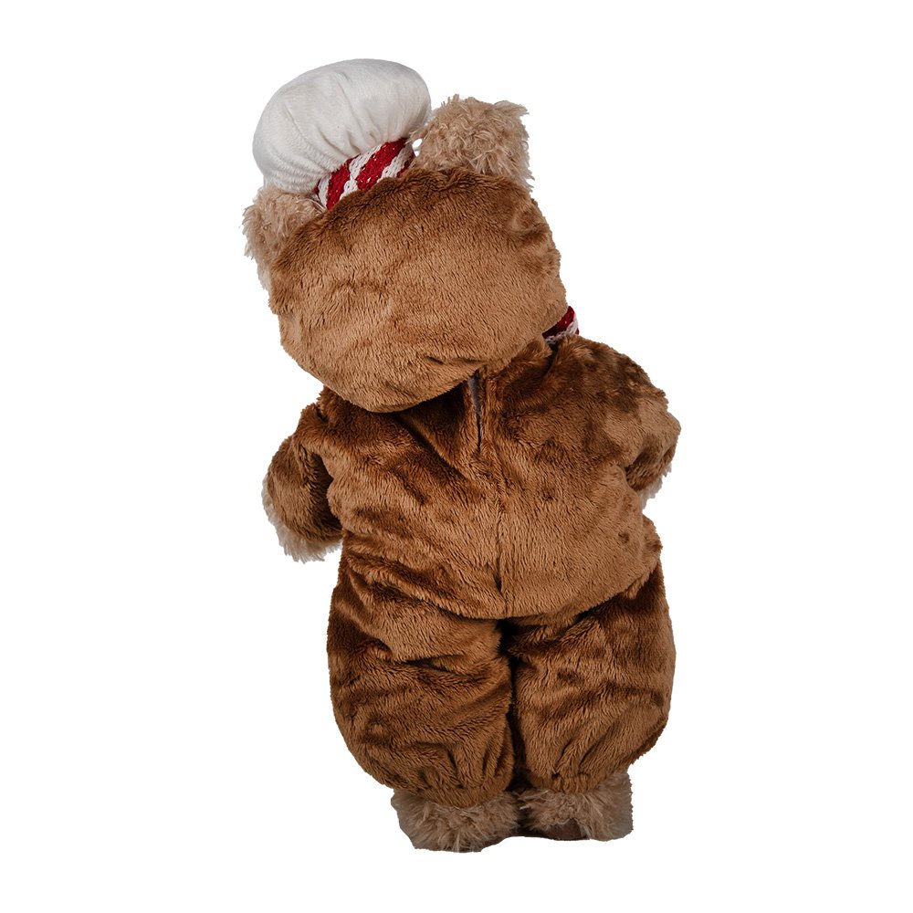 Kerstdecoratie Beeld Beer 43 cm Bruin Kunststof
