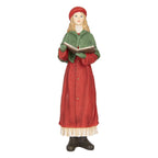 Kerstdecoratie Beeld Kerstgroep 13x12x40 cm Rood Kunststof