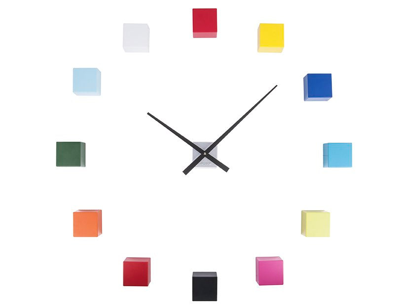 Wandklok DIY Kubiek