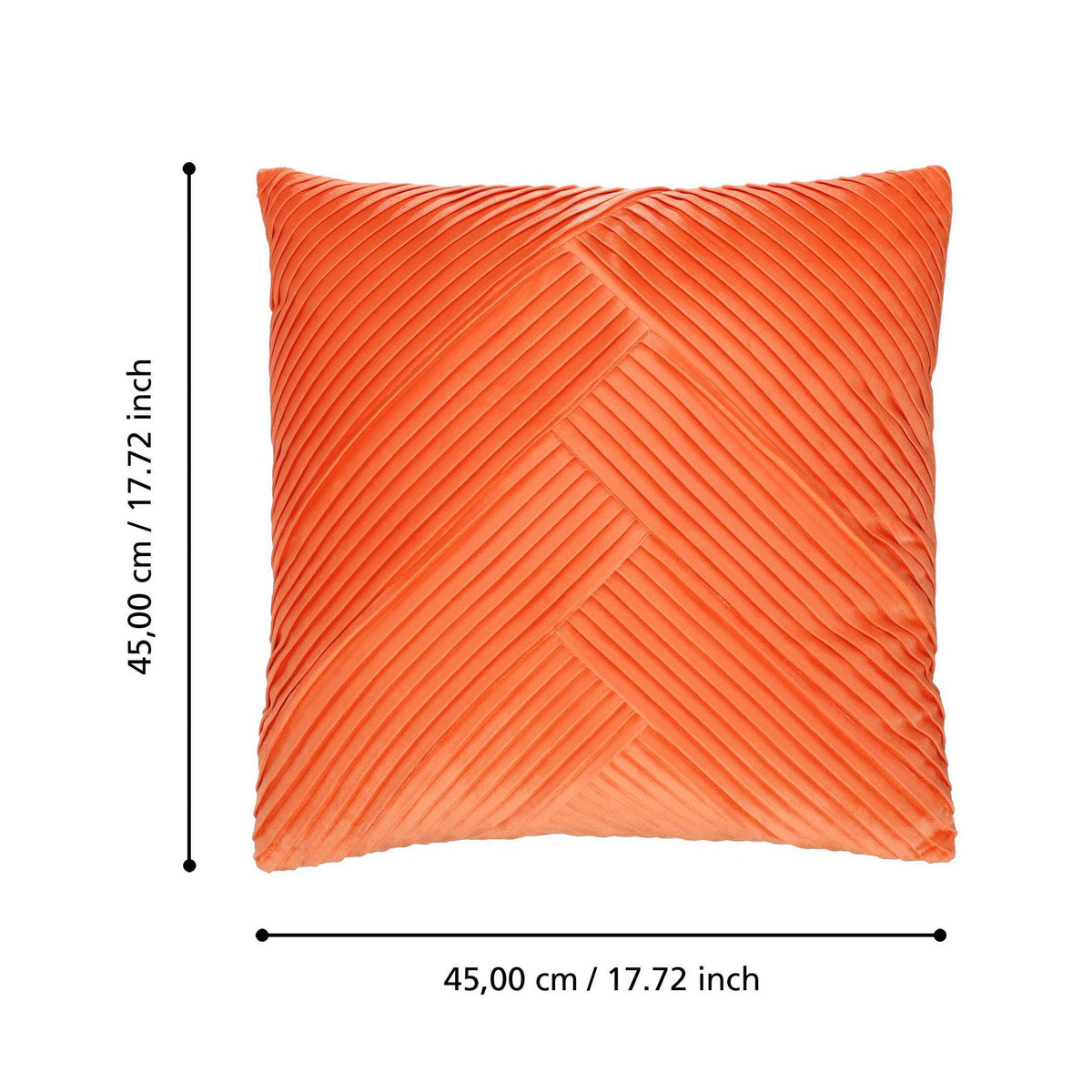 Kussen Shoura Oranje 45x45cm