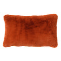 Dutch Decor Zaya - Kussen 30x50 cm - Imitatiebont look - Potters Clay - Oranje