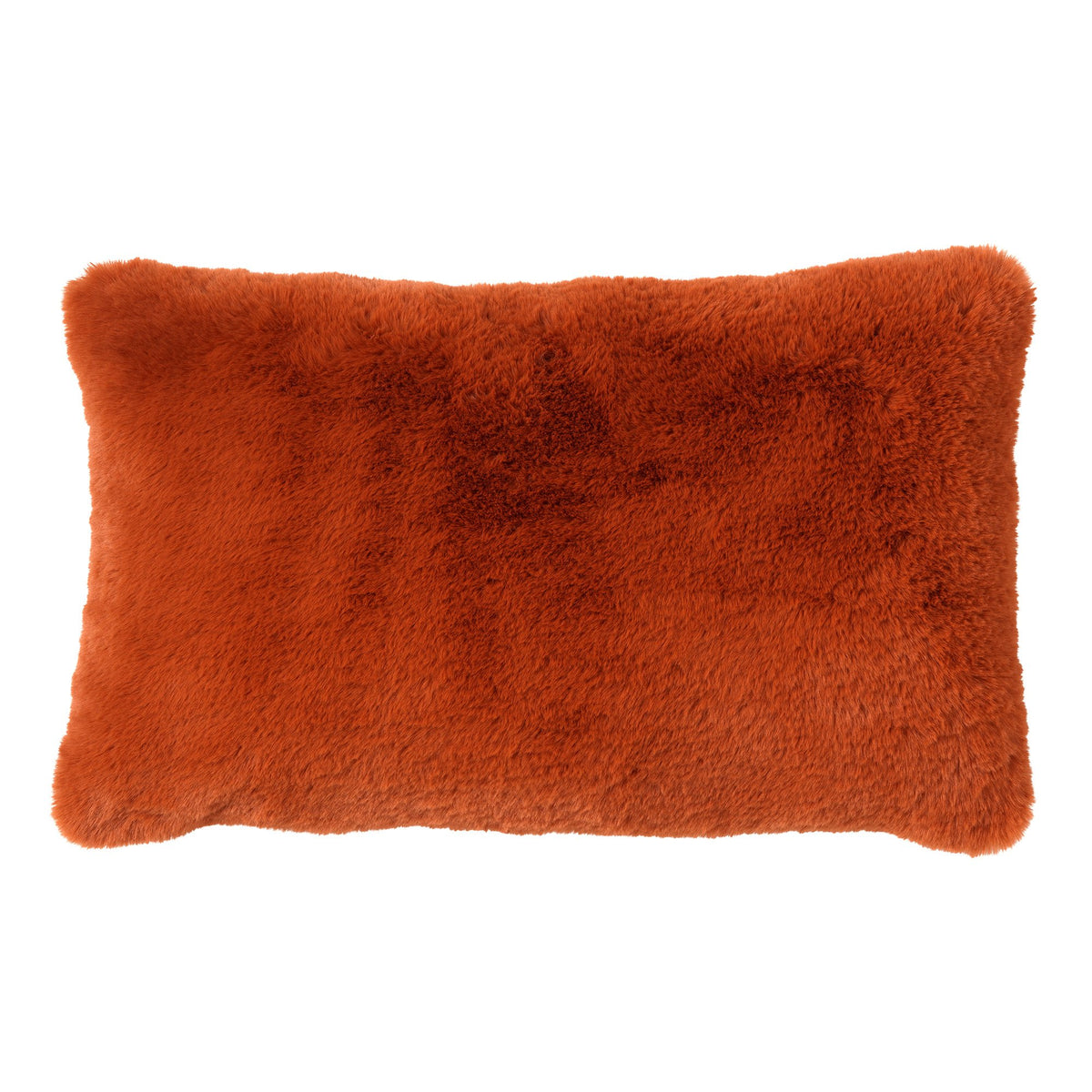 Dutch Decor Zaya - Kussen 30x50 cm - Imitatiebont look - Potters Clay - Oranje