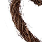 Krans 40x40x4 cm Bruin Rotan