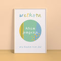 Poster A4 Kleur | Klein jongetje