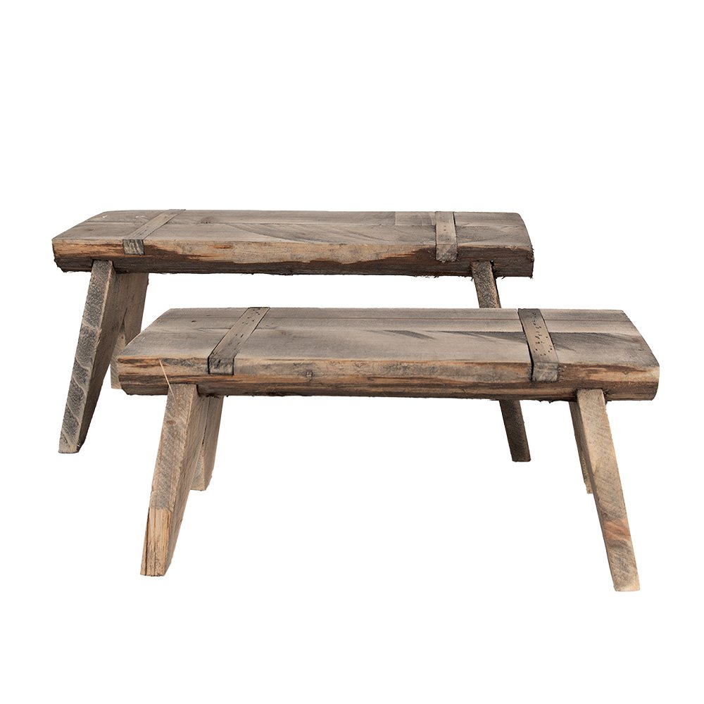 Plantentafel 38x17x17 cm Bruin Hout