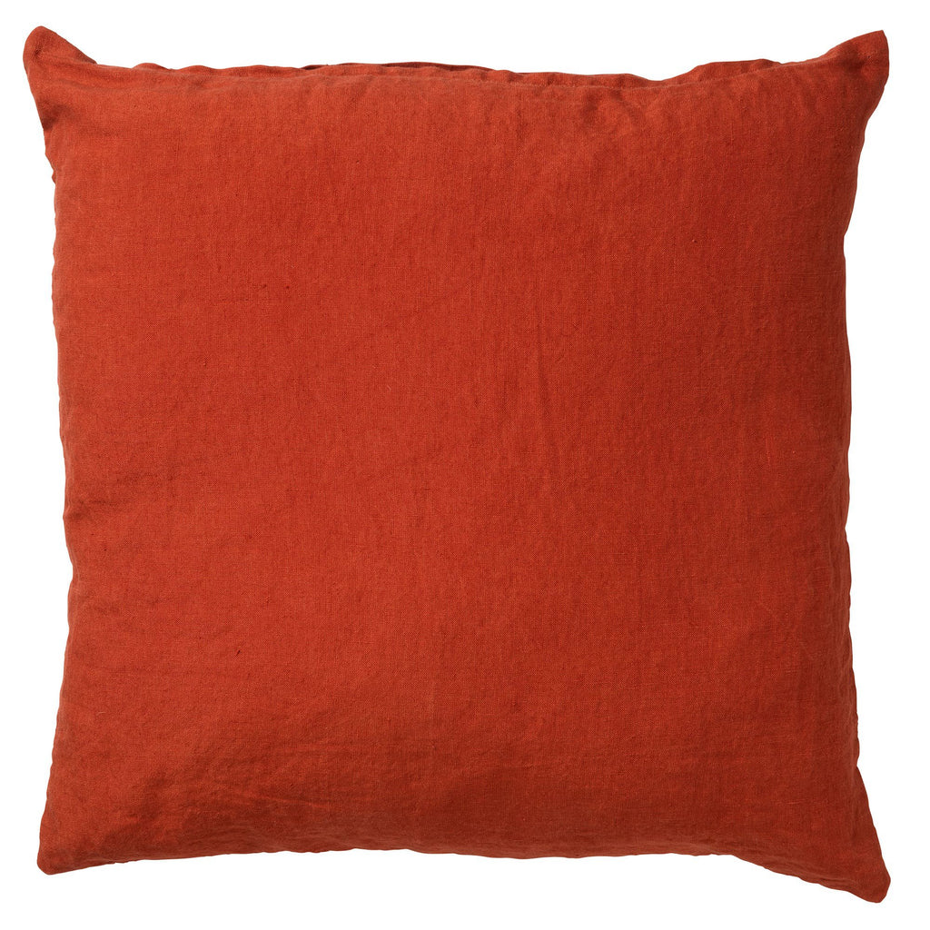Nederlands decor Linn - Cushion 45x45 cm Potters Clay - Orange -Terracotta