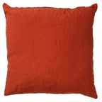 Nederlands decor Linn - Cushion 45x45 cm Potters Clay - Orange -Terracotta