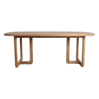 Invierno teakhouten eettafel - FSC-gerecycled hout