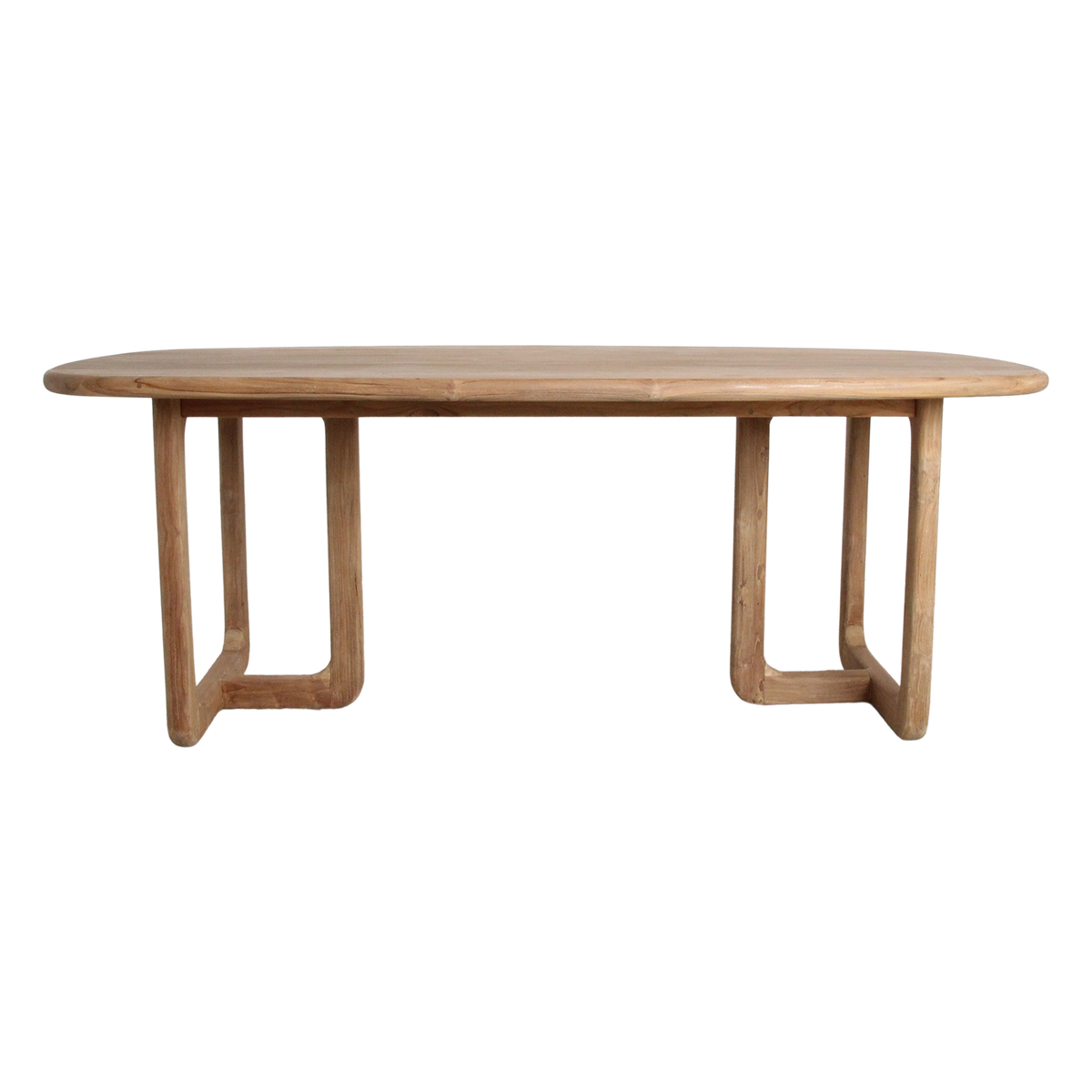 Invierno teakhouten eettafel - FSC-gerecycled hout