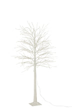 J-Line decoratie Boom 2000 Led - metaal - wit - M