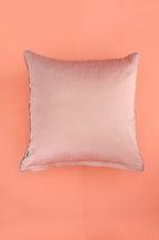 Kussenhoes | Geborduurd katoenen bloeipatroon | 18x18 inch