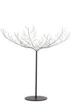 J-Line decoratie Boom - metaal - zwart - large