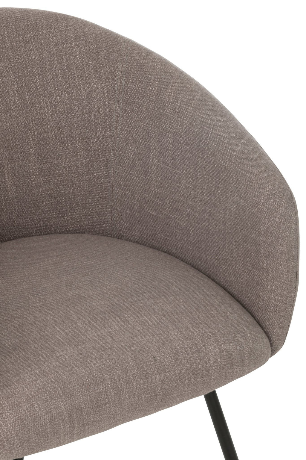 J-Line Stoel Wales Staal/Schuim Taupe