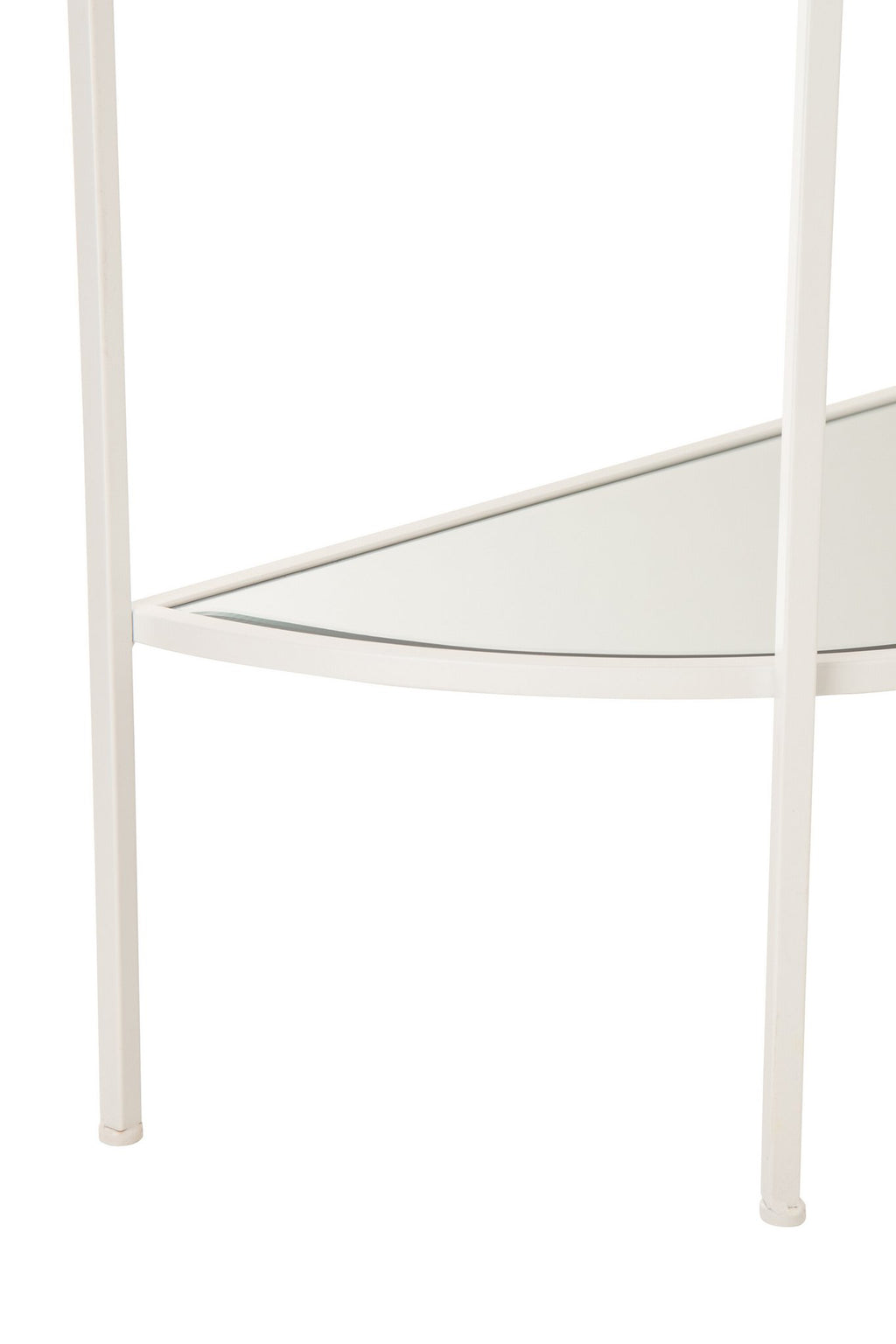 J-Line console Vis - ijzer - wit