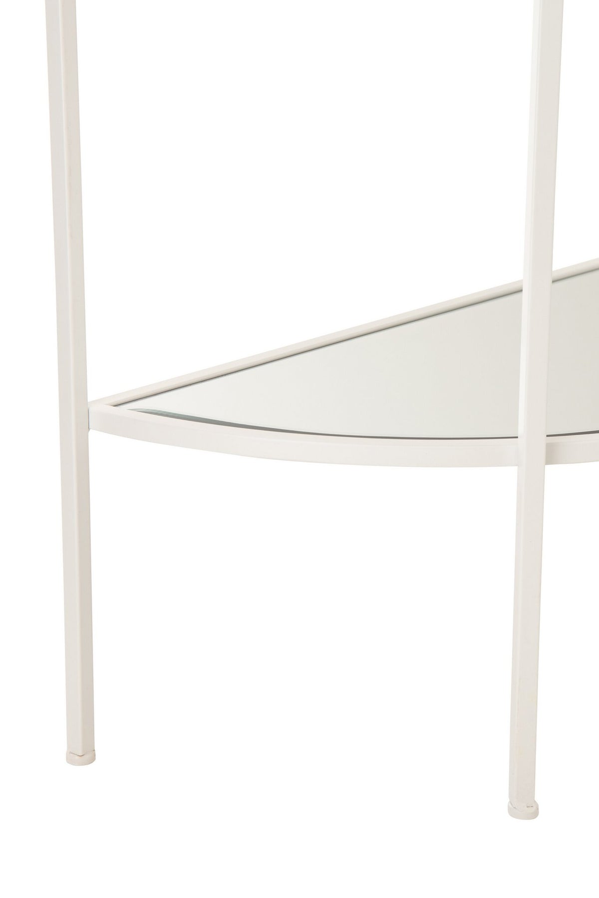 J-Line console Vis - ijzer - wit