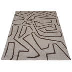 Vloerkleed Labyrint Beige - 240 x 340 cm