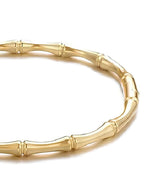Armband | Vergulde armband legering slip | Bamboe