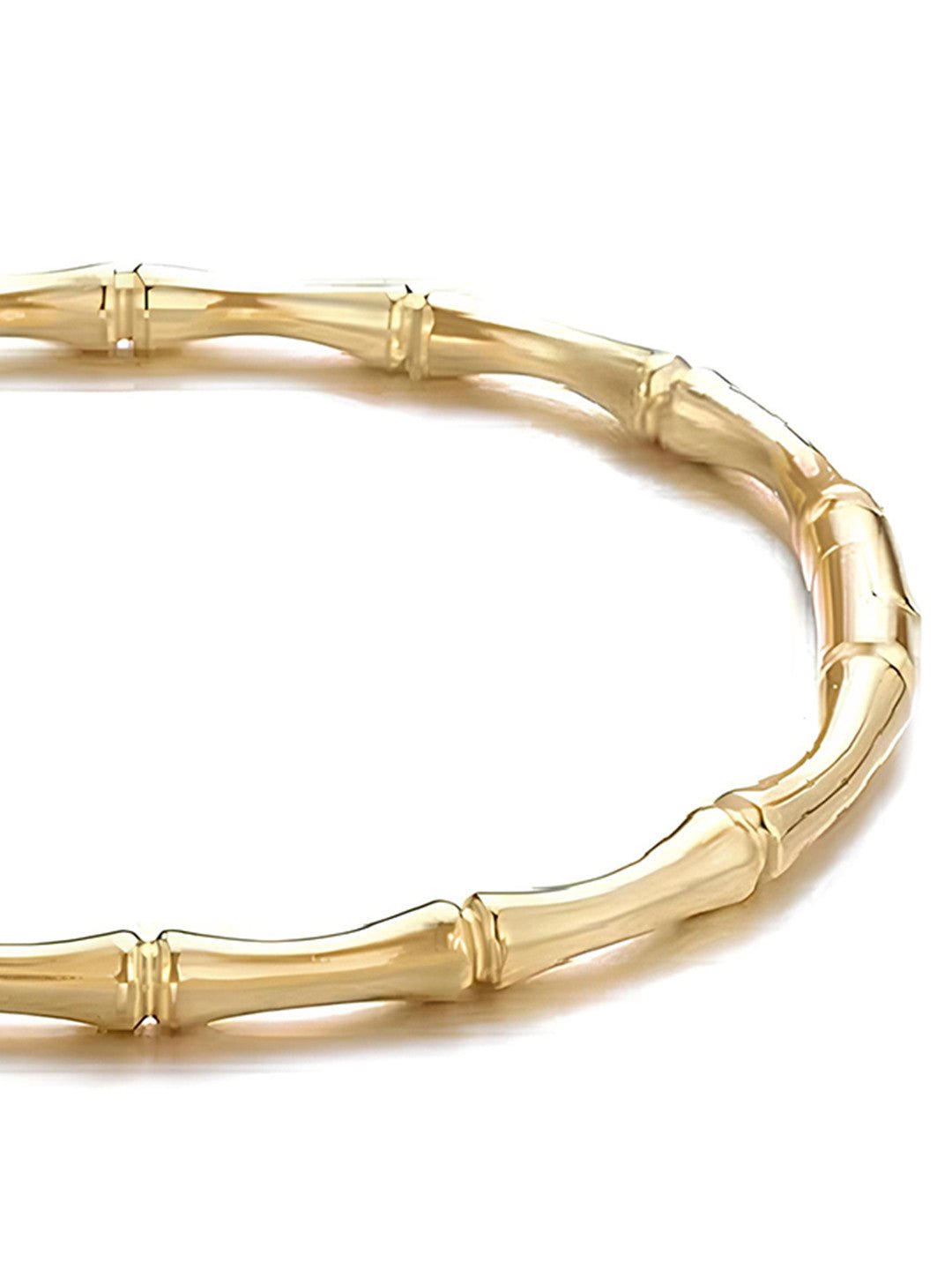 Armband | Vergulde armband legering slip | Bamboe