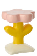 J-Line bijzettafel Bloem Mia - polyresin - mix