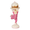 Decoratie Beeld Elf 12x8x21 cm Roze Kunststof