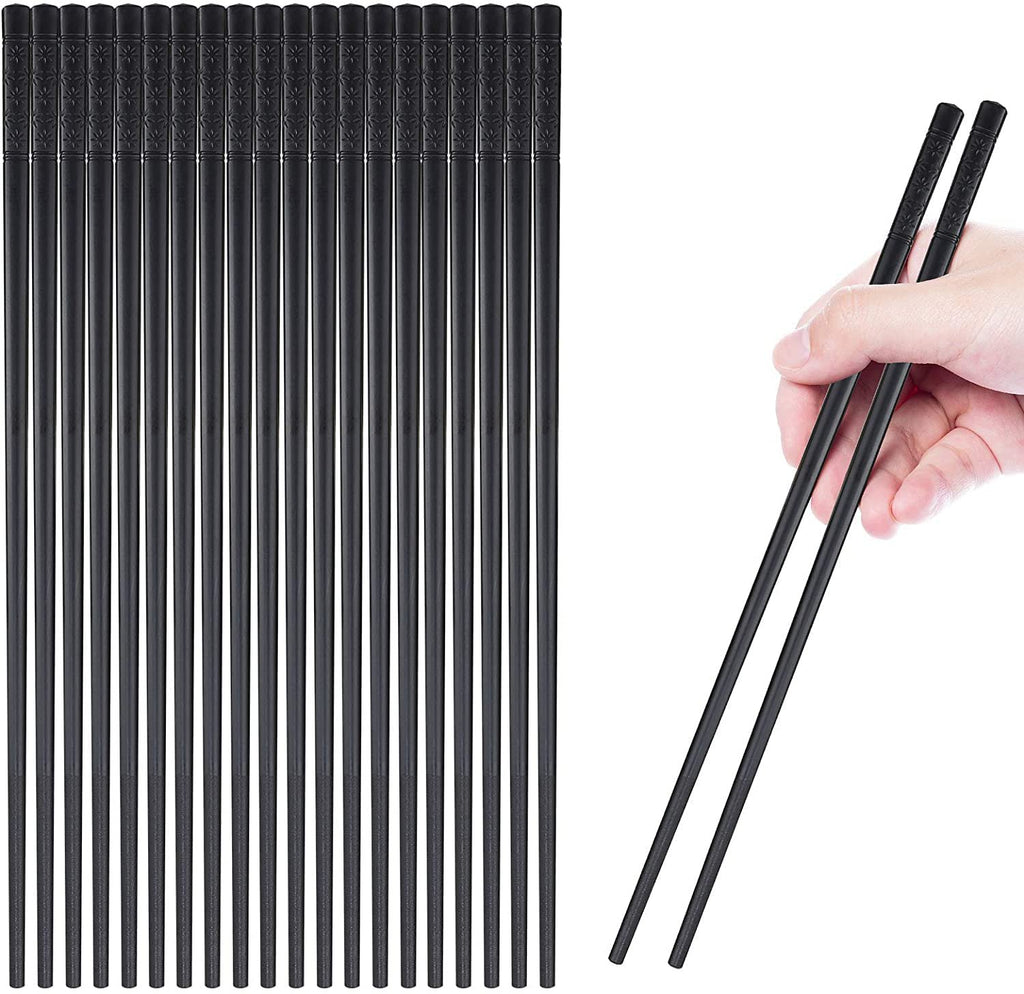 Glasvezel eetstokjes – Herbruikbaar, antislip, vaatwasmachinebestendig – 24 cm, 10 paar