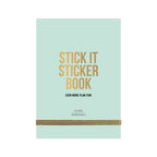 Stick it Stickerbook green, per 6 stuks