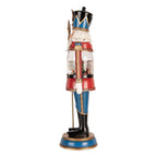 Kerstdecoratie met LED-verlichting en muziek Notenkraker 5x14x50 cm / 3xC Rood Kunststof