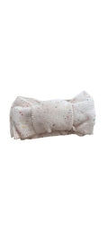 Gebreide babyhaarband – Beige