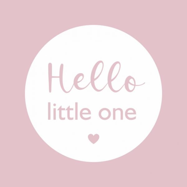 Wenskaart - Hello little one