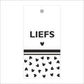 Cadeaukaartjes - Liefs - 20 stuks