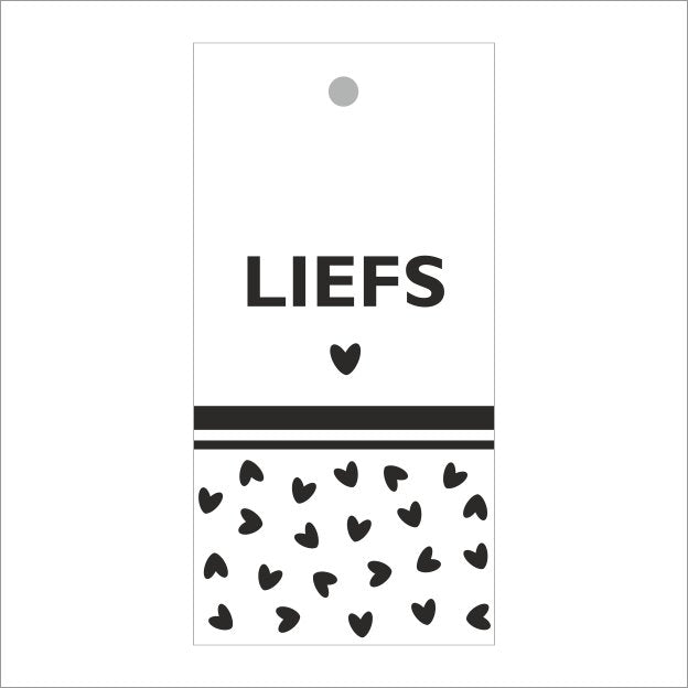 Cadeaukaartjes - Liefs - 20 stuks