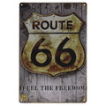 Route 66 Retro Wandbord 30x20