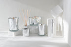 J-Line geurkaars Excellent - Cotton Candy - glas - zilver - S - 50U