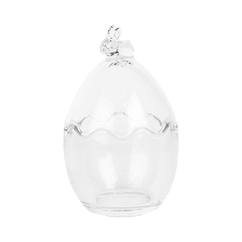 Glazen potje Ø 11x17 cm Transparant Glas