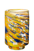 J-Line vaas Arun - glas - mix - large - Ø 15 cm