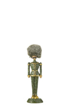 J-Line Notenkraker Bont Hoed Glitter Resin Groen Small