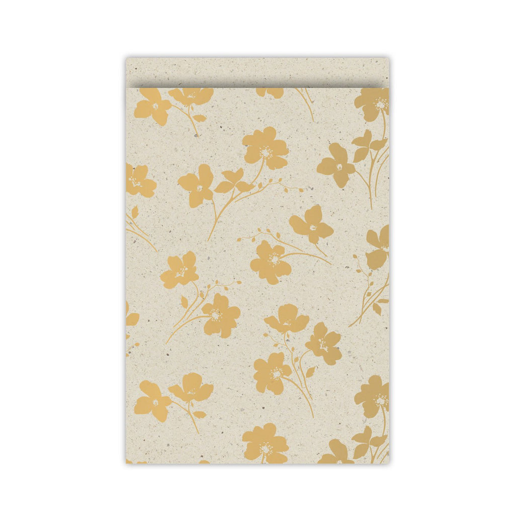 Classic Flowers - Cadeauzakjes grass/goud