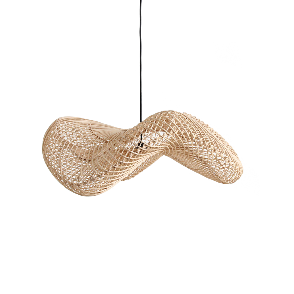 Wave hanglamp naturel large