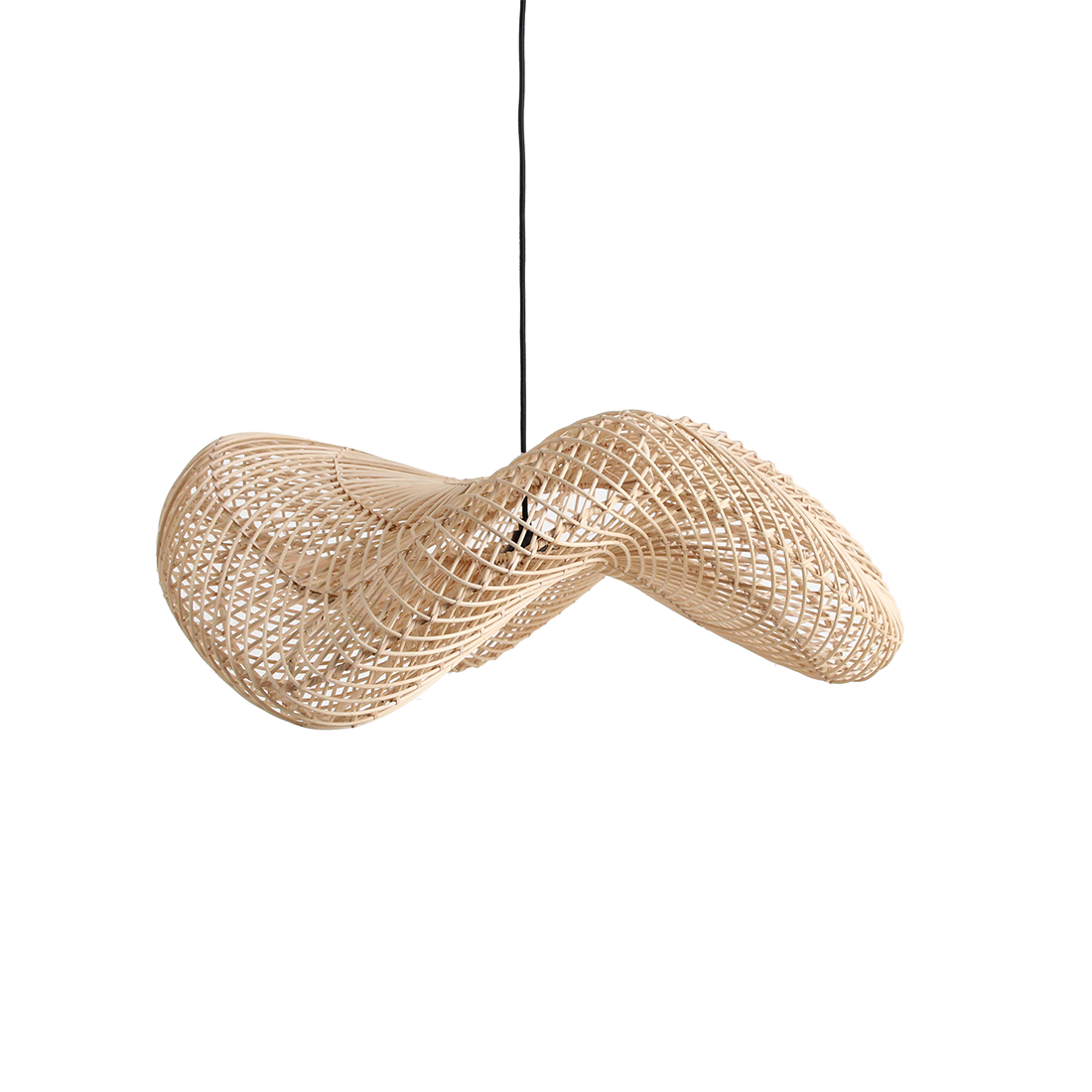 Wave hanglamp naturel large